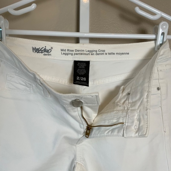 Mossimo Mid-Rise Denim Legging Crop Jeans - Picture 14 of 15